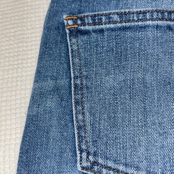 Madewell Cruiser Straight Leg Button Fly Jeans - Picture 15 of 16